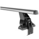 Bare transversale Menabo Omega aluminiu argintiu 28x47mm