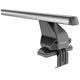 Bare transversale Menabo Omega aluminiu argintiu 28x47mm