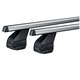 Bare transversale Menabo Omega aluminiu argintiu 28x47mm