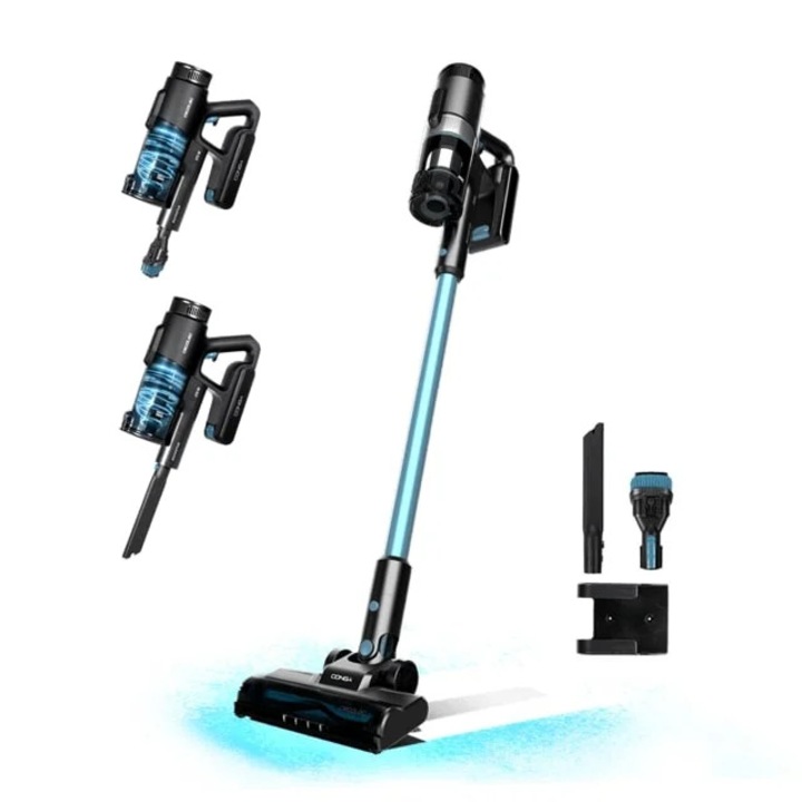 Aspirator Vertical 3 In 1 Rockstar 1500 Ray, Putere 215W, 25.2V Li-Ion, 12kPa, Autonomie 45min, Rezervor 500ml, Utilizare versatila, Materiale calitative, Alegerea Perfecta