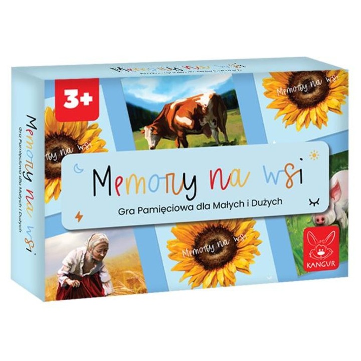 Figurina Kangur Zabawa z Pamiecia multicolor 0x18x21cm set copii 3+