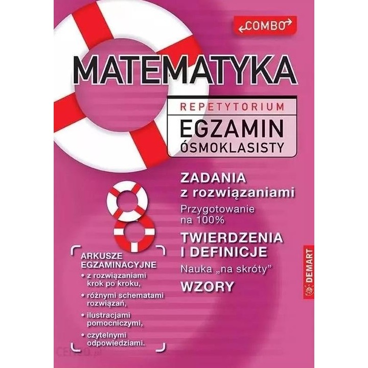 Matematika Ismétlőkönyv - nyolcadikos vizsga, Demart