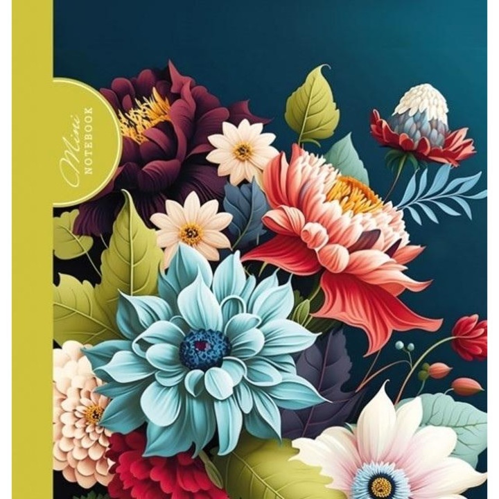 Caiet Fresh 100x100mm 48 file in carouri multicolor