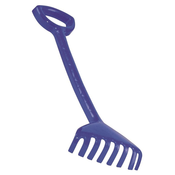 Grebla pentru nisip Baczek, jucarie de gradina, din plastic, pentru copii 12 luni+, Multicolor