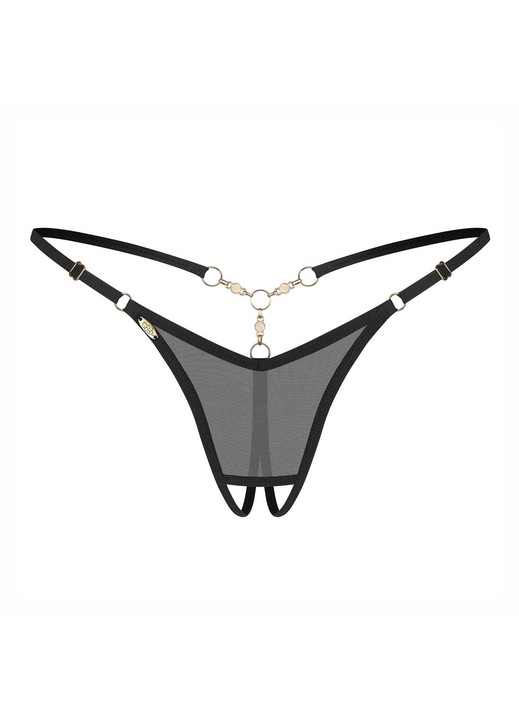 Chiloti tanga Obsessive, deschisi, lenjerie sexy, S-M INTL