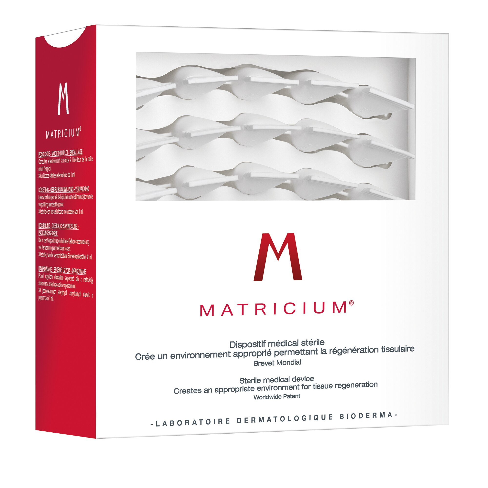 Unidoze sterile Bioderma Matricium, 30 doze x 1 ml