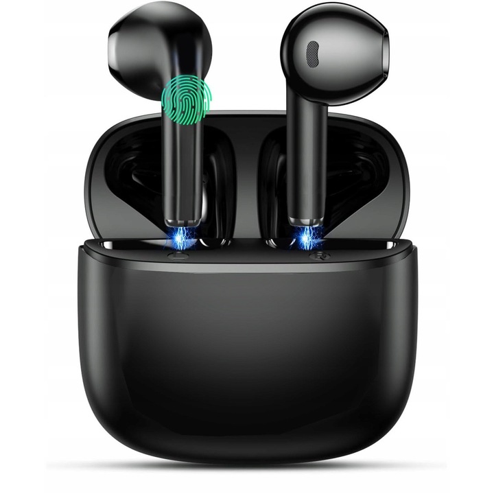 Vezeték nélküli fülhallgató Koanni Air Pro 6, Bluetooth 5.0, fekete, 7 óra, 250mAh