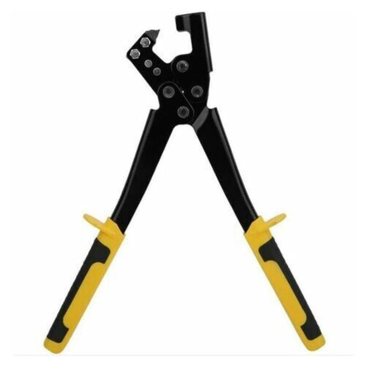 Cleste de sertizare 15-273 pentru profile de 0, 6 mm - Fabricat in Franta - Sertizare permanenta a ramelor metalice in forma de U - Maner confortabil - Operare cu o singura mana - Otel robust