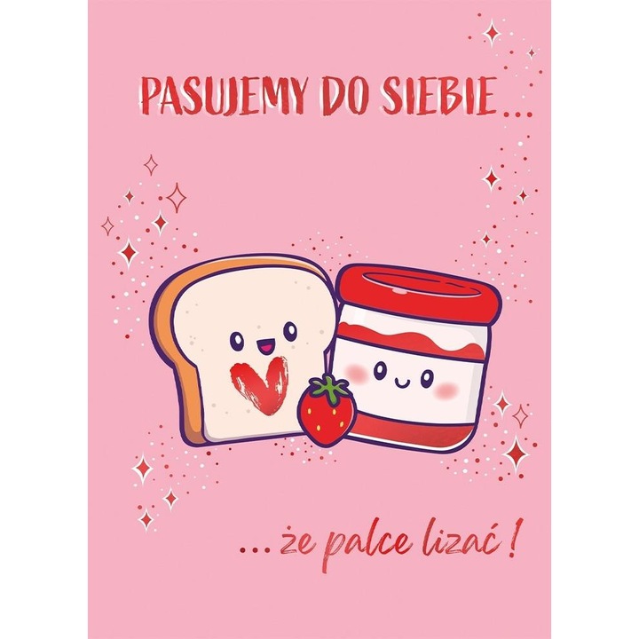 Felicitare Valentin B6 Henry multicolor 0x13x18cm