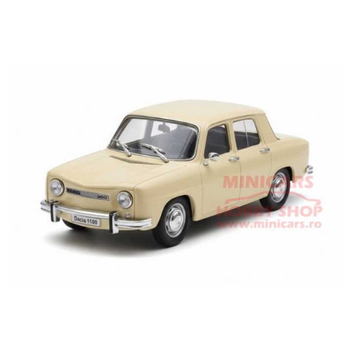 Dacia 1100 Krém 1968 1:43 Hachette autómodell