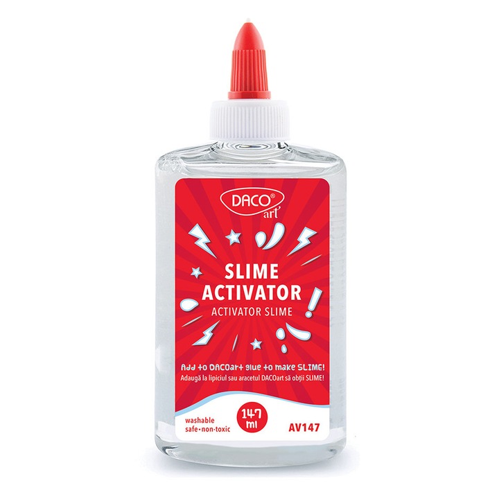 Activator Slime DACOart pentru Creatii Elastice si Sigure DACO ART sku28