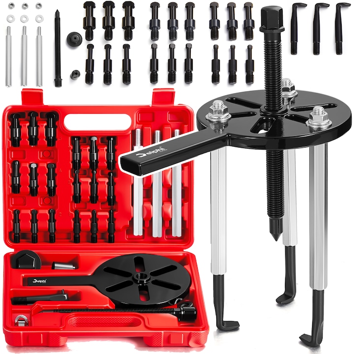 Extractor cu trei brate pentru rulmenti interiori cu bile, demontare 45-105 mm