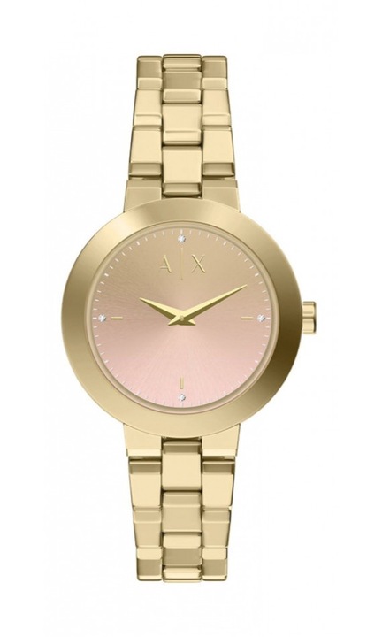 Ceas de dama ARMANI EXCHANGE AX5182 roz, de moda