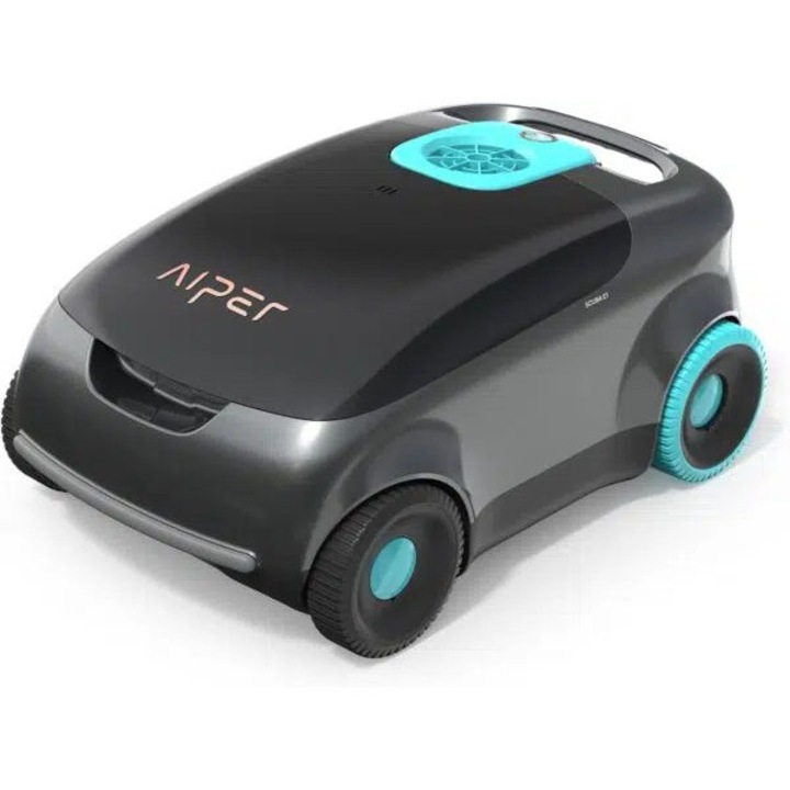 Aiper Scuba E1 medence robot – vezeték nélküli, akár 100 m², 3 μm szűrés, 100 perc