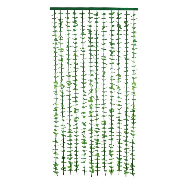 Levélmintás Díszfüggöny Ajtóra 90x220cm