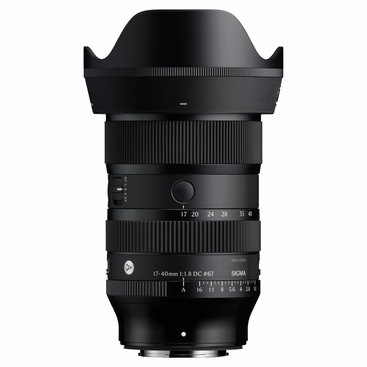 Obiectiv Sigma 17-40mm F1.8 DC (A) pentru Fujifilm X-Mount