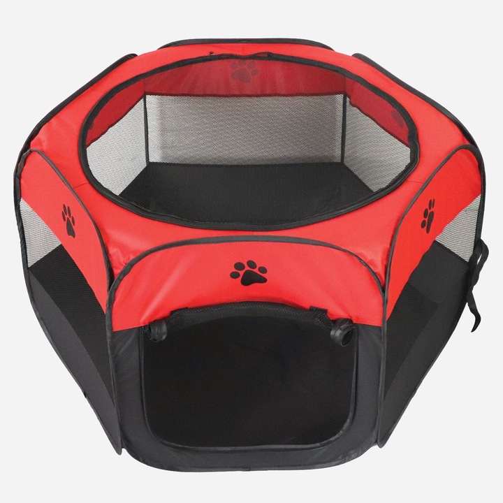 Tarc Delimitare Animal Companie Ros 110x110x60cm