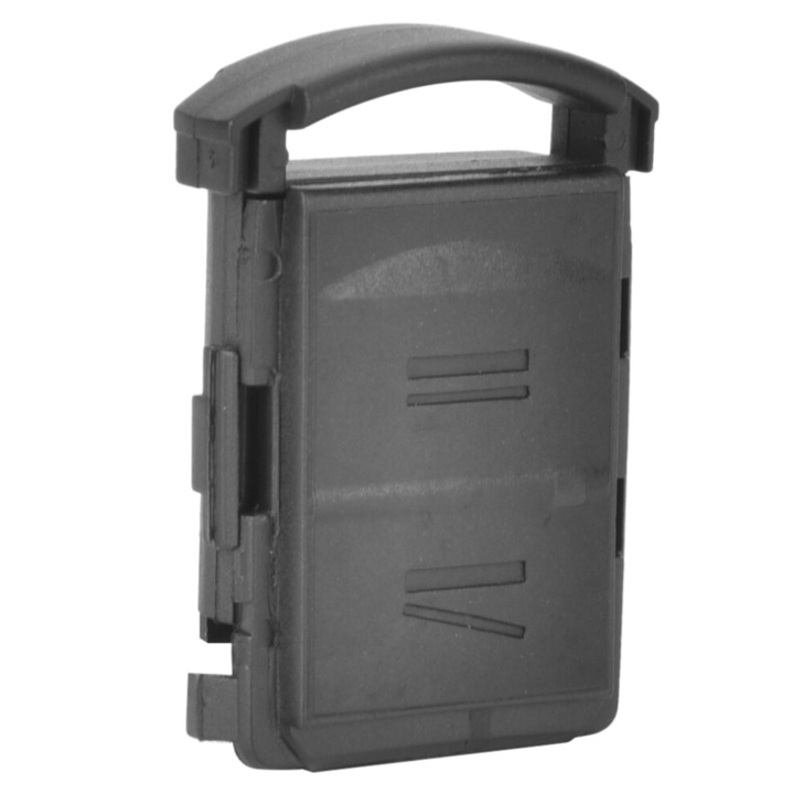 Carcasa cheie auto, carcasa telecomanda pentru Agila/Combo/Corsa 2000-2007, din plastic durabil, versiune fara suport baterie, Negru, 1 buc