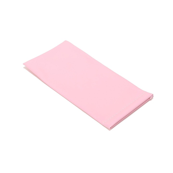 Toc Ochelari Comari® LensGuard, Piele Ecologica, Anti-zgarieturi, Anti-praf, Universal, 18x9cm, Roz