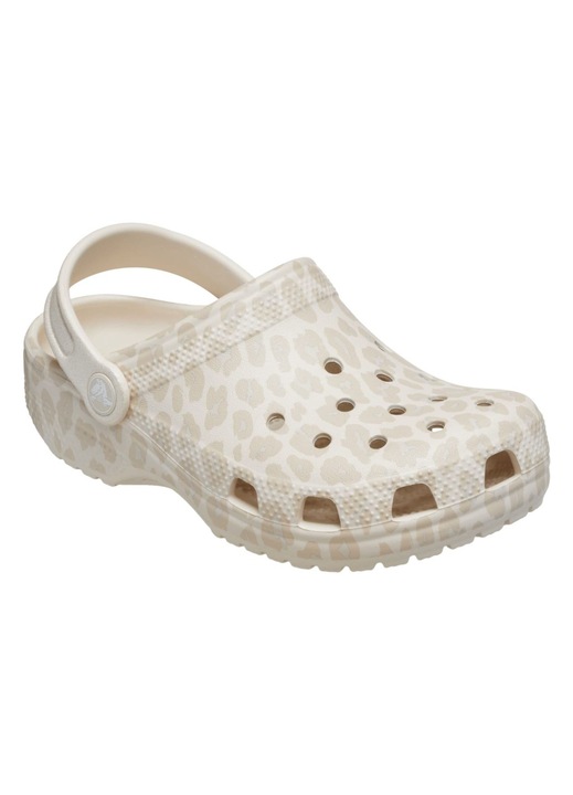 Saboti Crocs Classic Animal Glitter K 61498, Bej