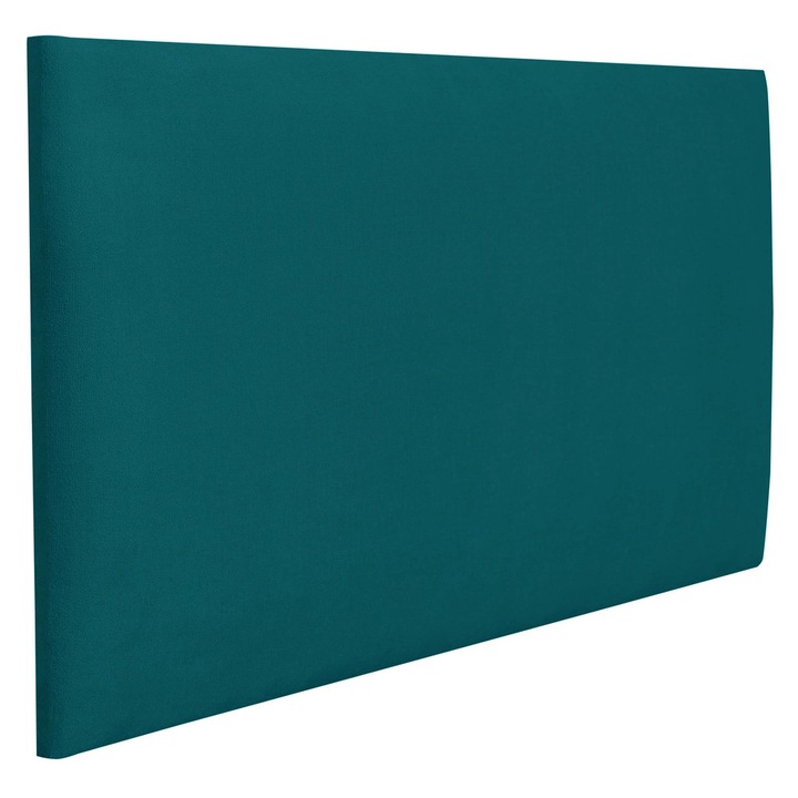 Ravio Velvet 3D falpanel, kárpitozott, Sötét türkiz, 30x20 cm
