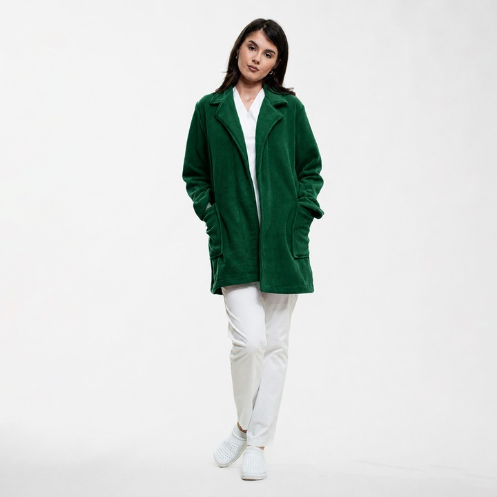 Halat polar scurt, culoare verde tuborg B32, marime L