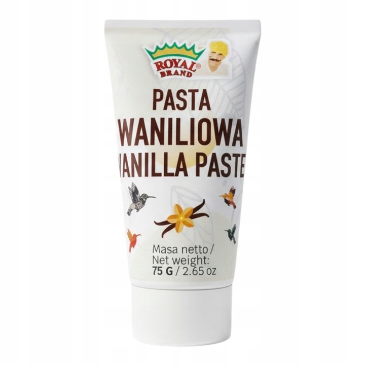 Pasta de vanilie Bourbon 75G Tub pentru inghetata, coacere Royal Brand