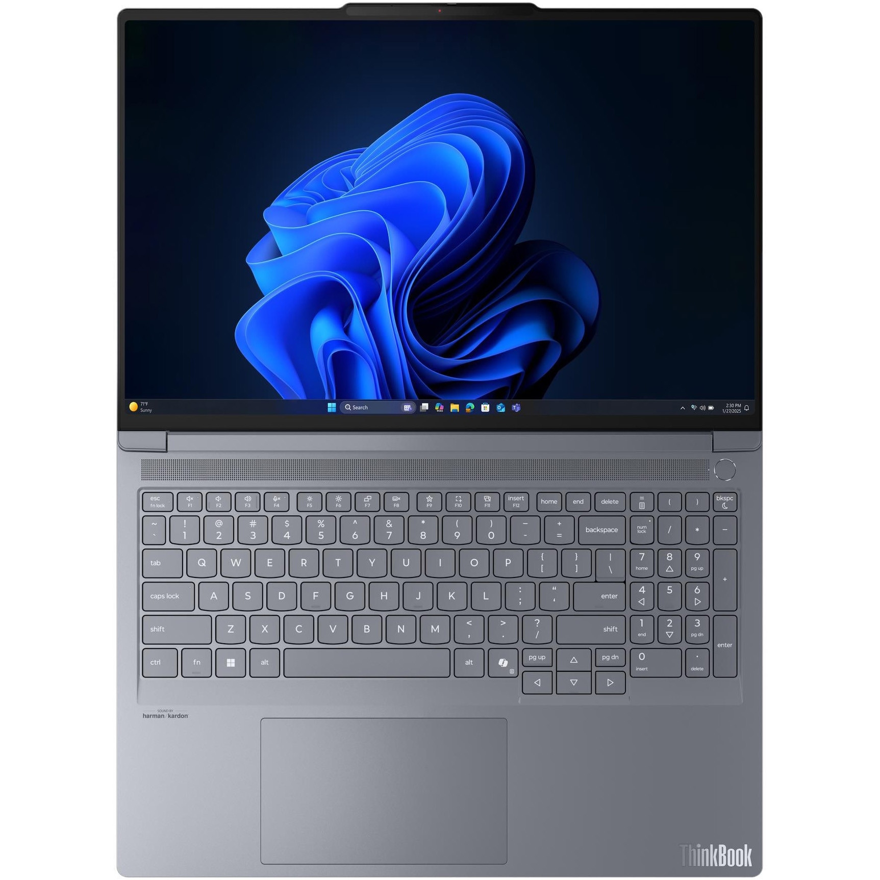 Laptop Lenovo ThinkBook 16p G6 IAX cu procesor Intel Core™ Ultra 9 275HX pana la 5.40 GHz, 16" 3.2K IPS,165Hz, 32GB RAM, 1TB SSD, NVIDIA GeForce RTX™ 5060 8GB GDDR7, Windows 11 Pro, Luna Grey