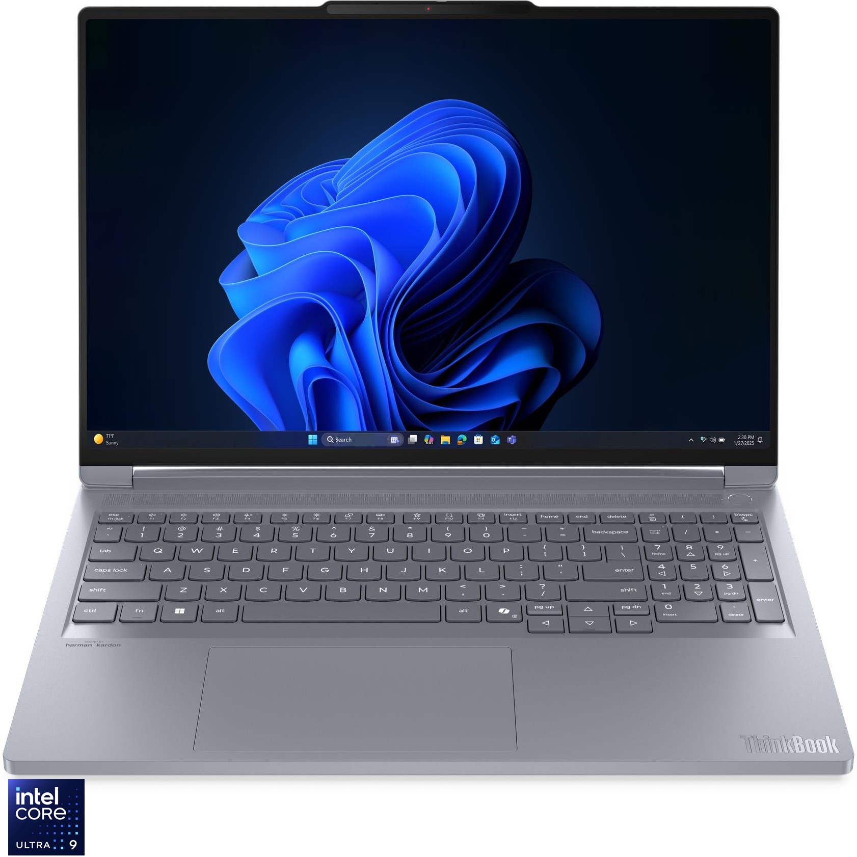 Laptop Lenovo ThinkBook 16p G6 IAX cu procesor Intel Core™ Ultra 9 275HX pana la 5.40 GHz, 16" 3.2K IPS,165Hz, 32GB RAM, 1TB SSD, NVIDIA GeForce RTX™ 5060 8GB GDDR7, Windows 11 Pro, Luna Grey