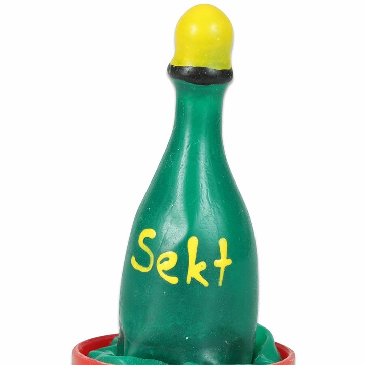 Prezervativ artistic Condomerie Szampan kézzel festett természetes latex