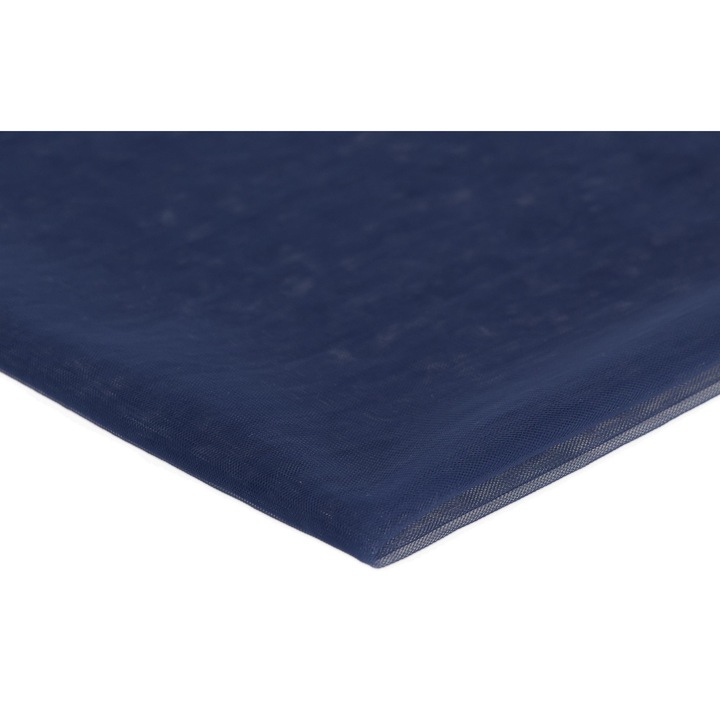 Material textil din Tul Nailon, Marina, 100% Nailon, 50cm x 165cm