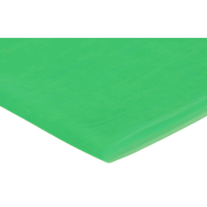 Material textil din Tul si Nailon, Verde, 100% Nailon, 50cm x 165cm