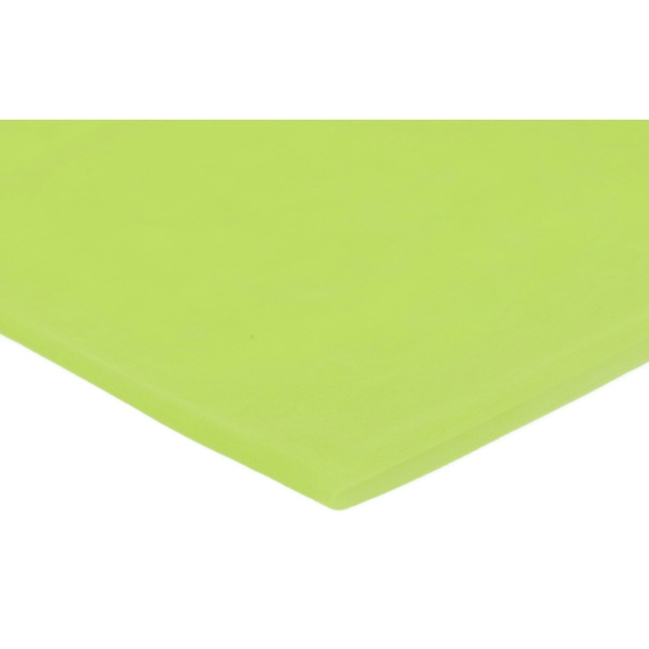 Tüll és nejlon textil anyag, Lime zöld, 100% Nejlon, 50cm x 165cm