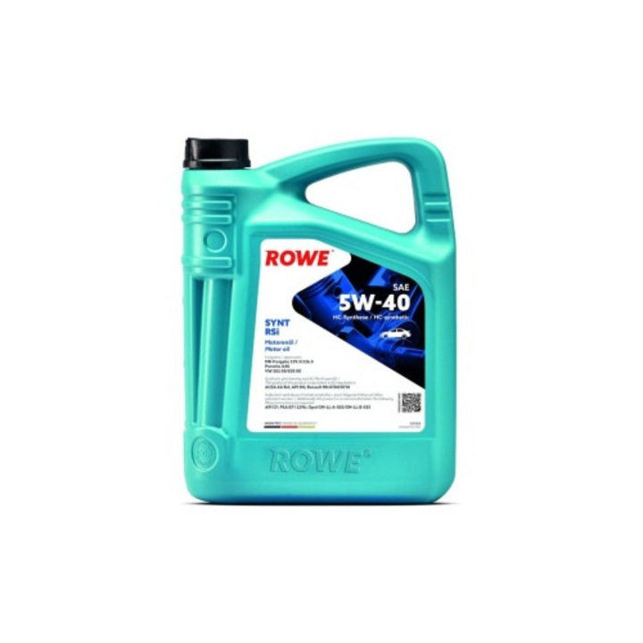 Ulei Motor 5W40 ROWE HIGHTEC SYNT RSI 5L – Ulei Sintetic Motor Benzina & Diesel