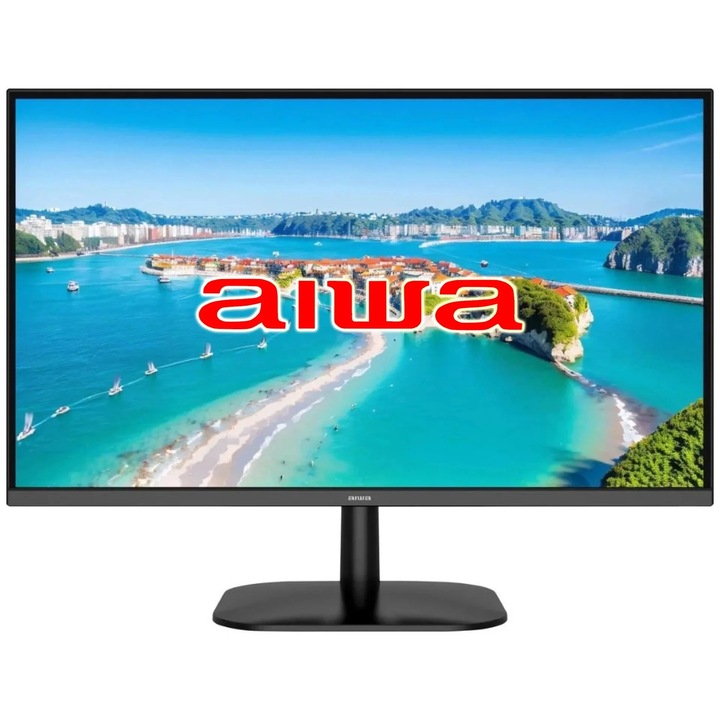 Офис монитор AIWA MF2757-B, 27", FHD, 120Hz, IPS, Черен