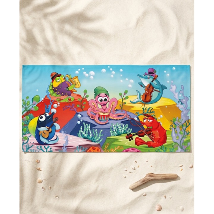 Плажна детска кърпа Ocean, 70/140, Аглика Трейд ООД