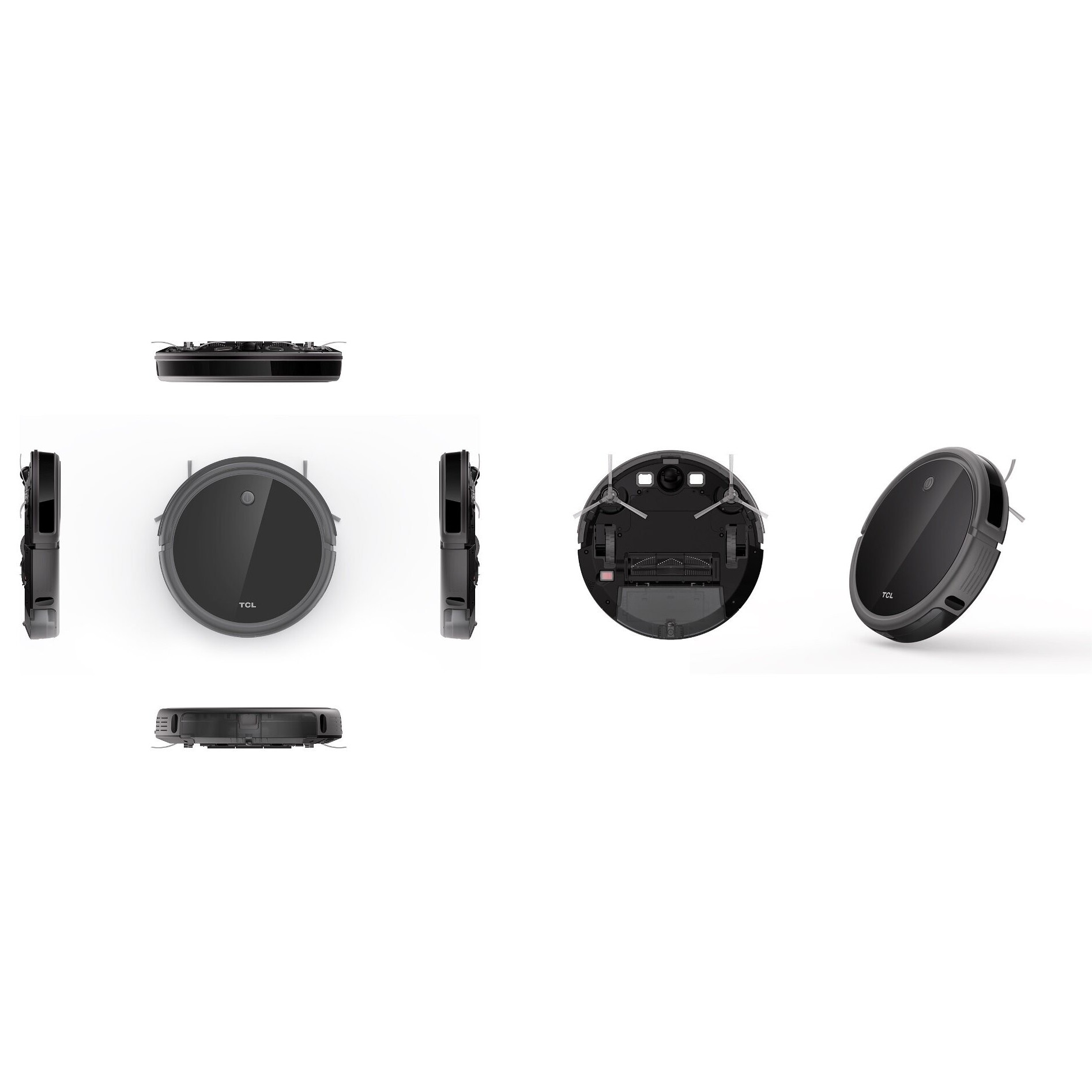 TCL Sweeva 1000 Robot de curatat negru