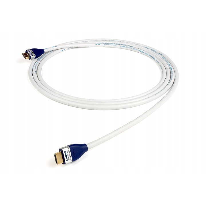 Cablu HDMI 2.1 Chord Clearway 0.75m negru