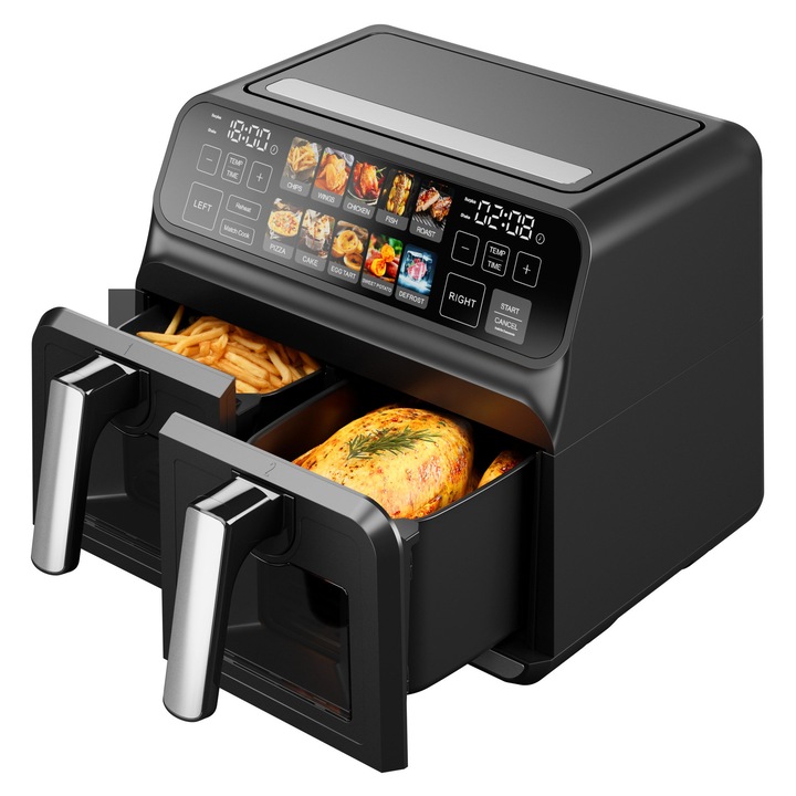 Air Fryer Frytkownica beztłuszczowa GÖTZE & JENSEN AF720K Dual