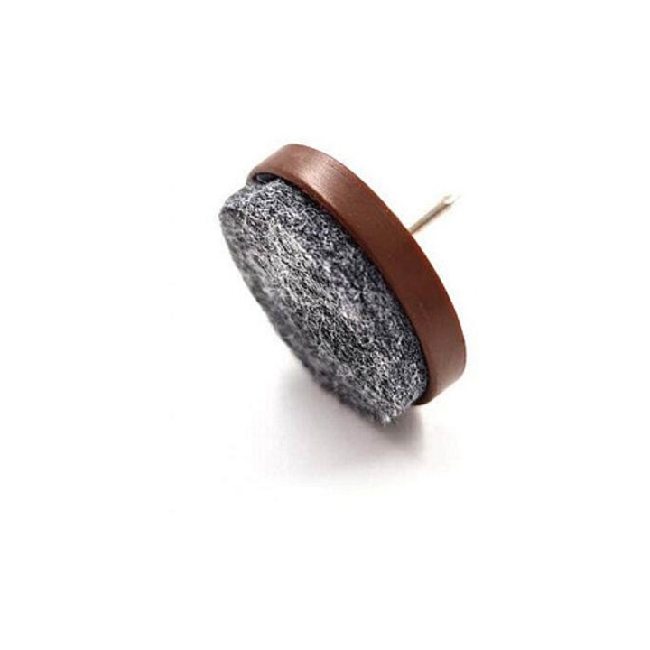 Padlóvédő filc szöggel ESO 28mm barna 8 db