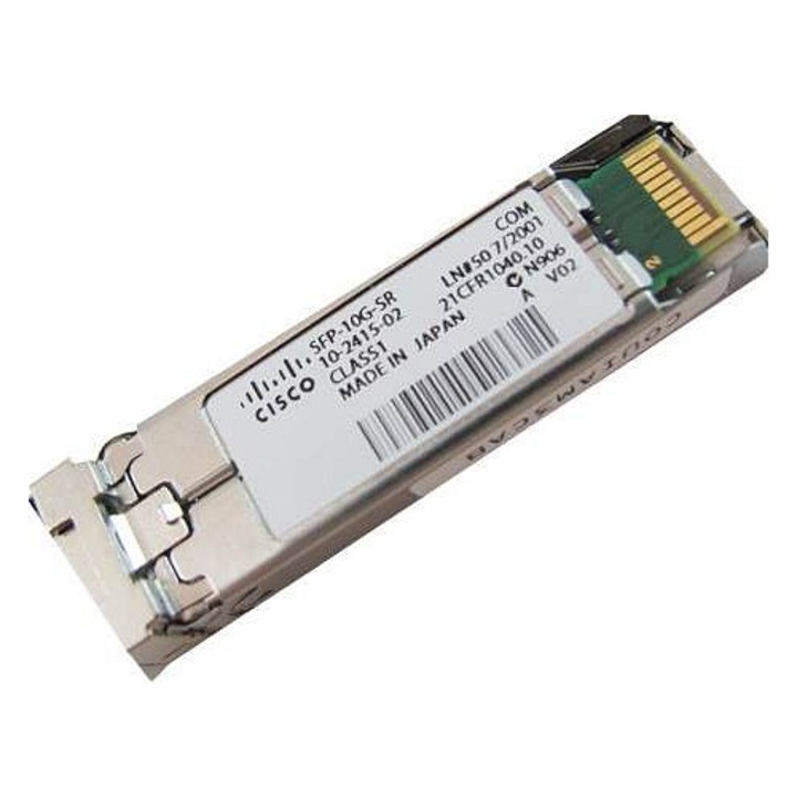 Transceiver SFP+ 10G NETRIX SFP-10G-SR PN02995, 10GBASE-SR, multimódusú szál OM3 akár 300m / OM4 akár 400m-ig, Cisco kompatibilis, ezüst, 1 db