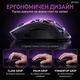 Гейминг Мишка Безжична Furycube, Ултра Лека 65г, DPI 24000, 6 Програмируеми Бутона, 1000Hz, Меки Бутони, Bluetooth, RGB Подсветка, Батерия 400mAh, Multi-Device, Ергономична, Софтуер, Черна