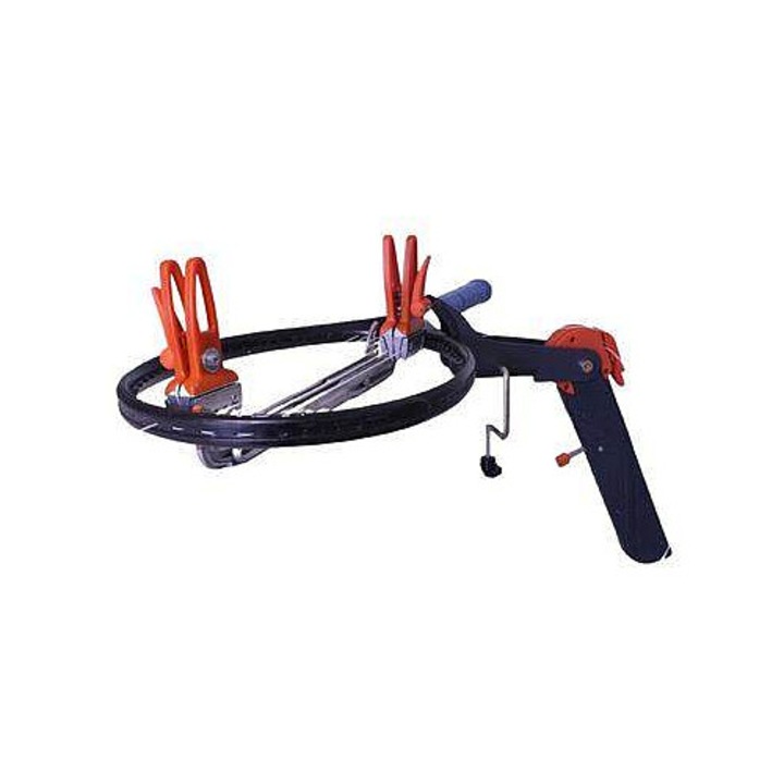 MiStringer Mini mechanikus teniszütő húrozógép, kompakt, 35x12x12cm, 2.2kg