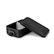 Lunchbox Rominox Quadra Matt Black, 900 ml, aluminiu, separator ajustabil, inchidere etansa