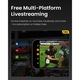 Camera de actiune multifunctionala XbotGo Falcon cu inteligenta artificiala, camera sport cu urmarire automata 4K pentru fotbal, baschet si fotbal american, inregistrator pentru sporturi de echipa cu doua obiective si streaming live (Margine verde)