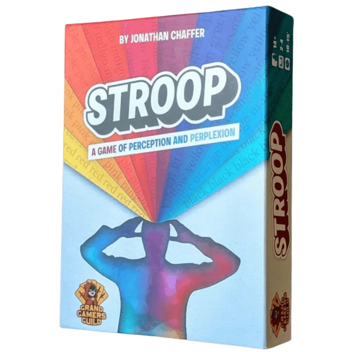 Настолна игра, Grand Gamers Guild, Stroop, 2-4 играчи, 10-15 минути, английски