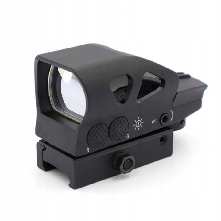 Colimator Vector Optics Ratchet 1x23x34 piros zöld pont fekete 82mm