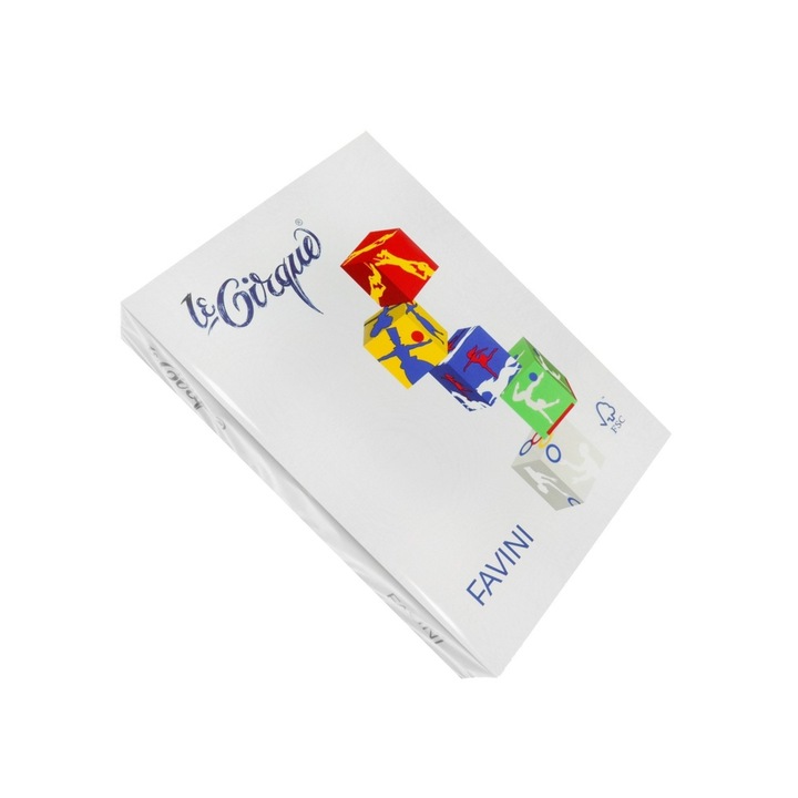 Carton Alb 500, A3, 160 g/mp, Top 250 Coli pentru Proiecte Creative si Profesionale FAVINI sku11