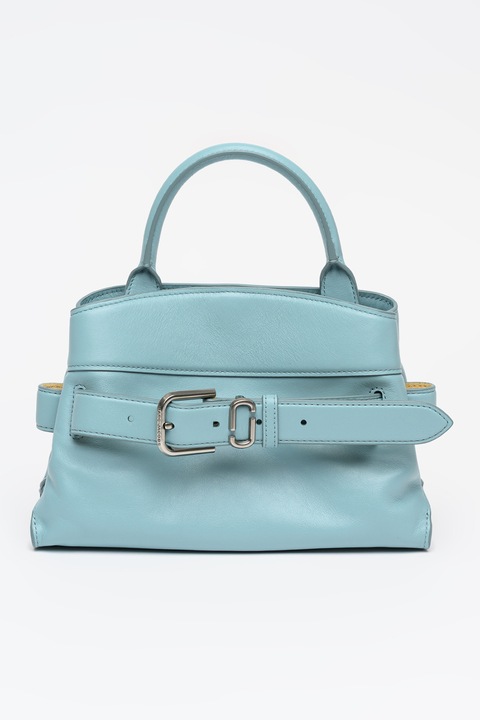 Marc Jacobs, The Dakota kis bőr kézitáska, Azúrkék