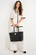 Michael Kors, Geanta shopper din piele Hamiltone Moderne, Negru